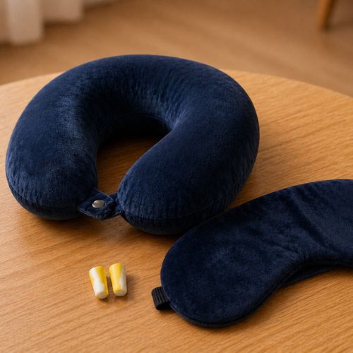 Memory form neck pillow premium